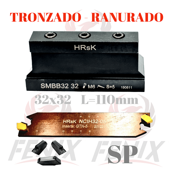 porta lama 3232 ranurado tronzado corte