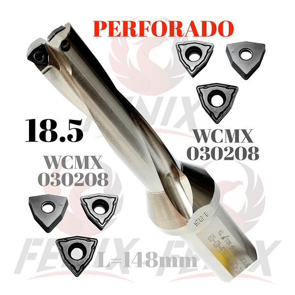 broca de perforado 18.5 mm