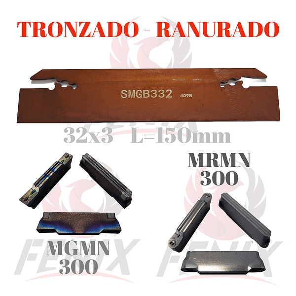 lama para ranurado y tronzado 3mm